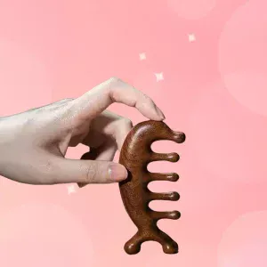 Sandalwood Dolphin Comb for Scalp Relaxation & Stress Relief 7 1667554422081 8efcb28c31c044389d19b22acd63163d goods